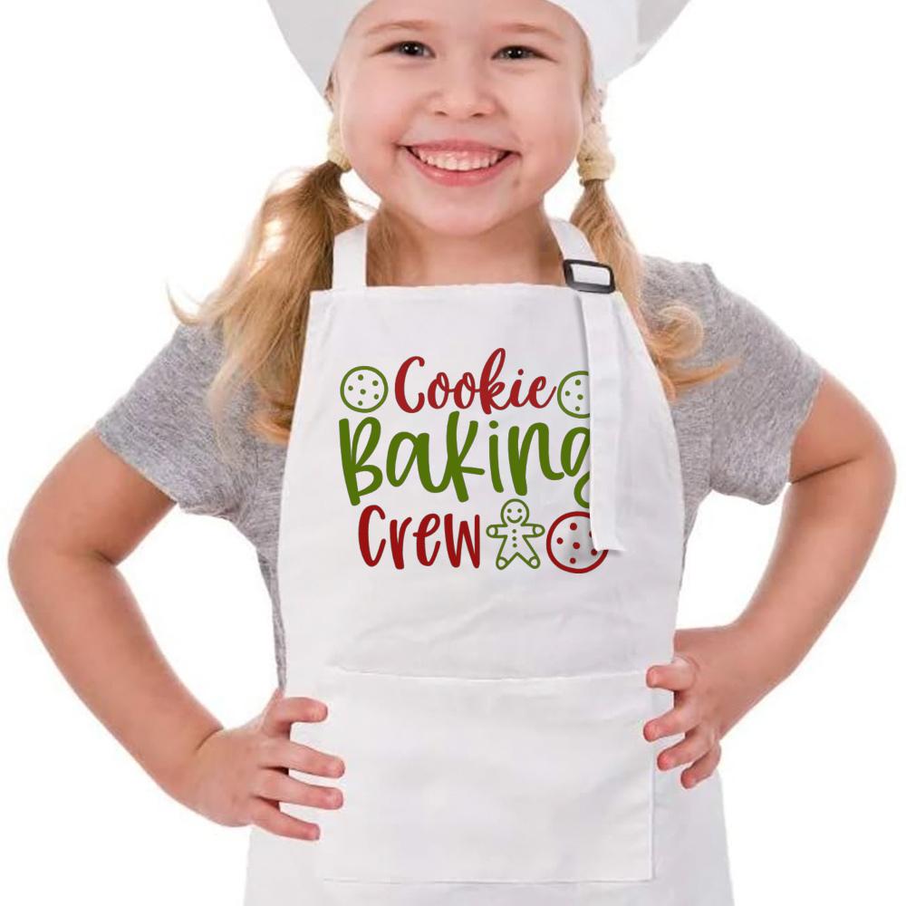 Это сезон выпечки печенья. Фартук Санта-Клауса. Рождественская подготовка. Детский фартук для выпечки. Рождественский праздничный подарок. Рождественский фартук для команды по выпечке.