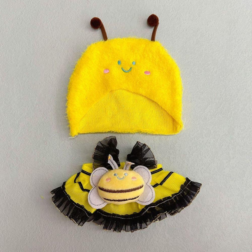 20 см хлопковая кукла милые платья принцессы плюшевые куклы одежда платья юбка украшения юбка с мультяшной повязкой на голову аксессуары