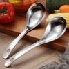 Non- Stick Silver Rice Paddle Kitchen Utensils for Home Restaurant Hotel Food Scoop Soup Spoon Serving Spoon Rice Spoon
