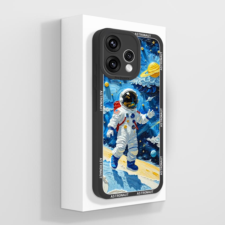 Case For Oppo Reno 15 Pro Mini 15F 15C 5G Lovely Cartoon Patterns Phone Cover For Oppo Reno15 Soft Smooth Liquid Silicone Bumper