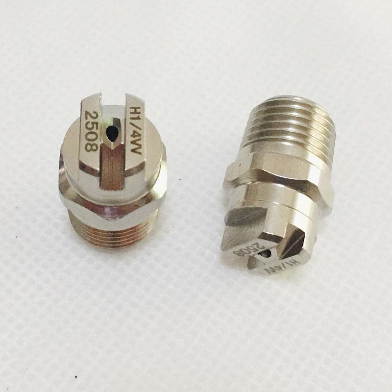 1/4" BSPT нержавеющая сталь плоскоструйная форсунка для очистки