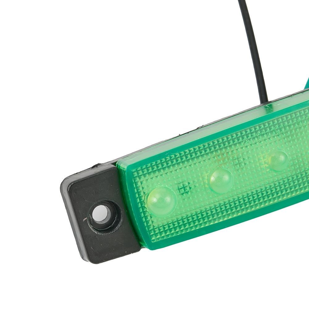 4Pcs LED Lights ABS Plastic DC12V Waterproof Navigation Anti-collision