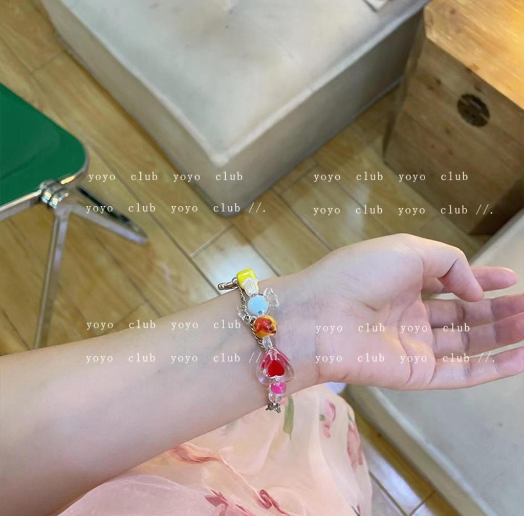 Элегантный браслет с осенней орхидеей для женщин: Простой стиль Мори, идеальный для повседневной носки