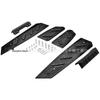 Aluminum Alloy Foot Pegs with Anti-Slip and Anti-Scratch Strips for Forza NSS350 Models 18-25