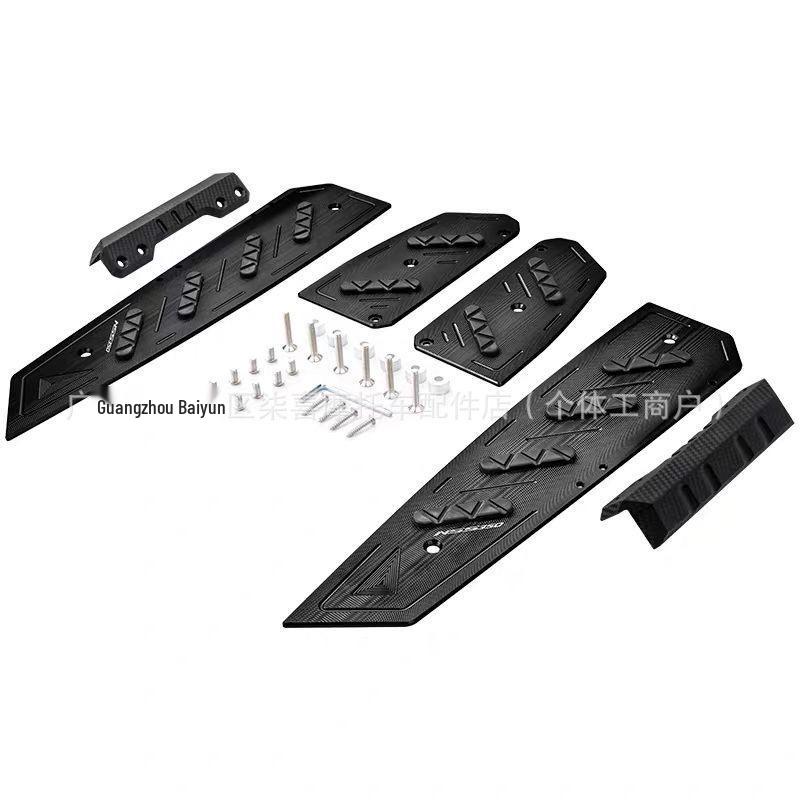 Aluminum Alloy Foot Pegs with Anti-Slip and Anti-Scratch Strips for Forza NSS350 Models 18-25