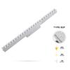 Grille White Linear Spotlight 24W 3CCT Type B2F for SMART TRACK Magnetic Tracks 48VDC