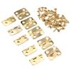 Model Making with Screws for Wooden Box Cabinet Accessories Jewelry Box Hinges Hardware Mini Hinges
