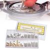 Stainless Steel Watch Crown Spring Bar Set Watch Repairing Tool Accessory