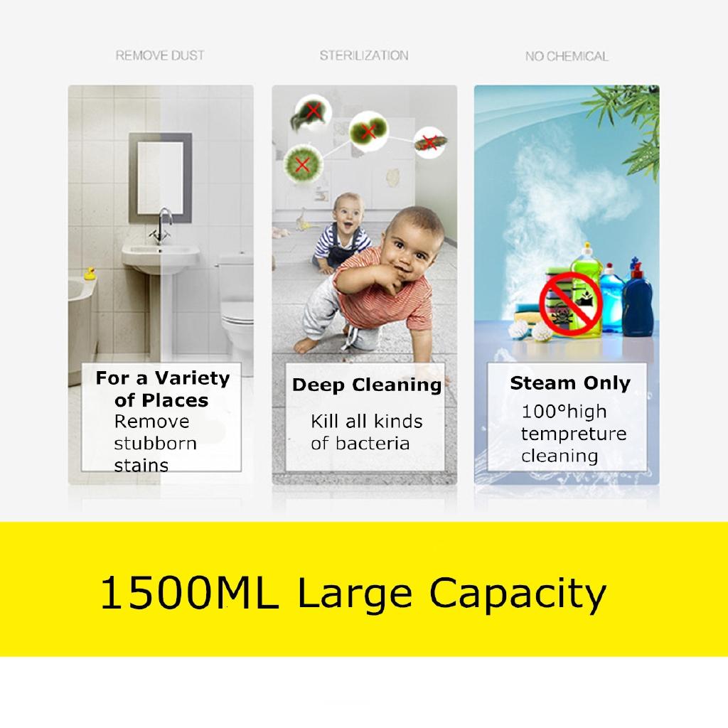 13in1 Паровая машина для чистки ковров высокого давления 220 В 1800 Вт Бар 360 Колесо для чистой ванной комнаты автомобиля