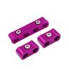 Universal 8/9/10mm Aluminum Car Spark Plug Wire Separator Mulitp-Color Spark Wire Line Clamp Auto Engine Modified Accessories