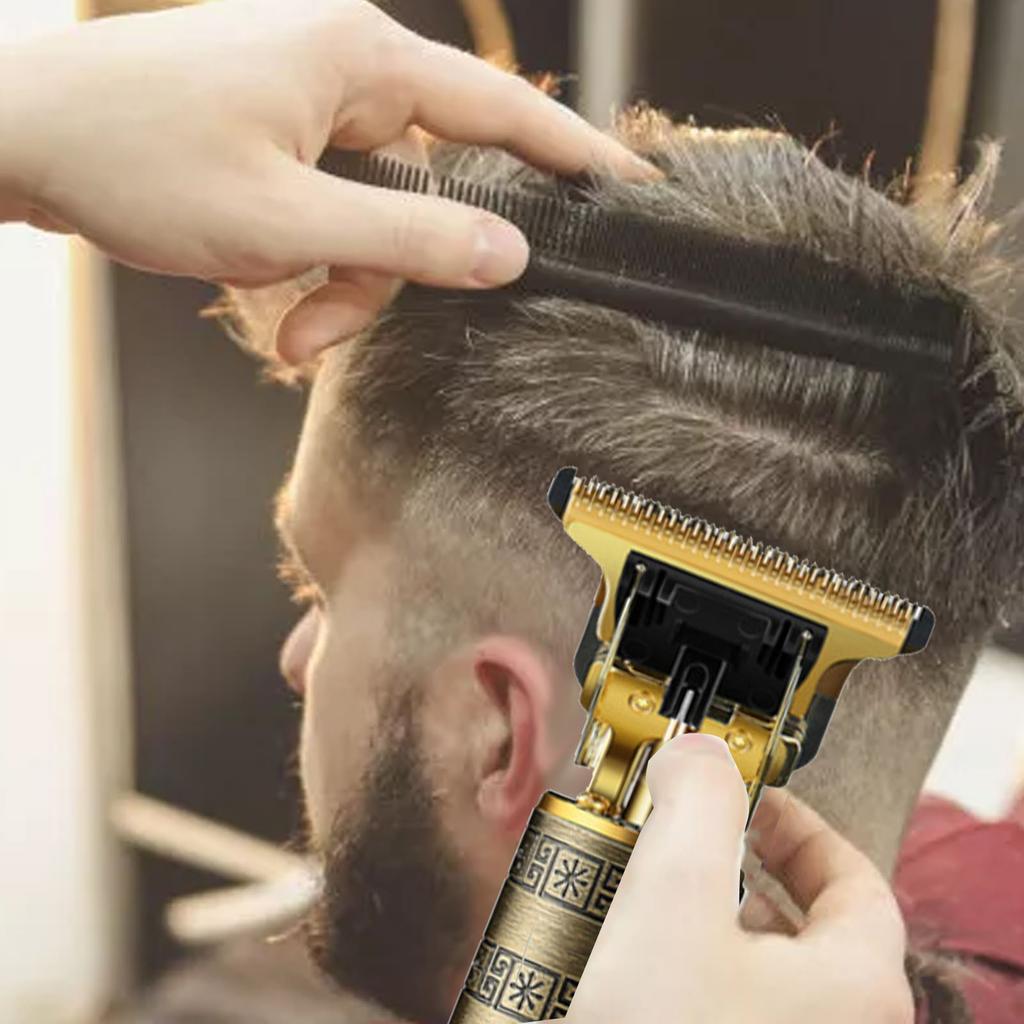 Electric Hair Clipper Incisive Blade Stainless Steel Cutter Washable Hair Grooming Trimmer