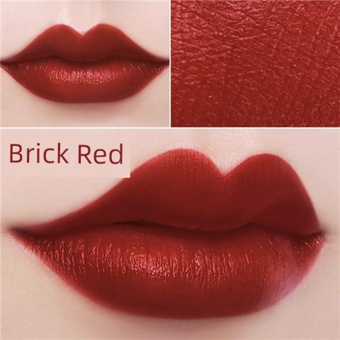 Classic Red Lipstick, Matte, Long-Lasting, Waterproof, Suitable for Yellow Skin Tones, Enhances Complexion, Genuine Brand, Official Flagship Store,