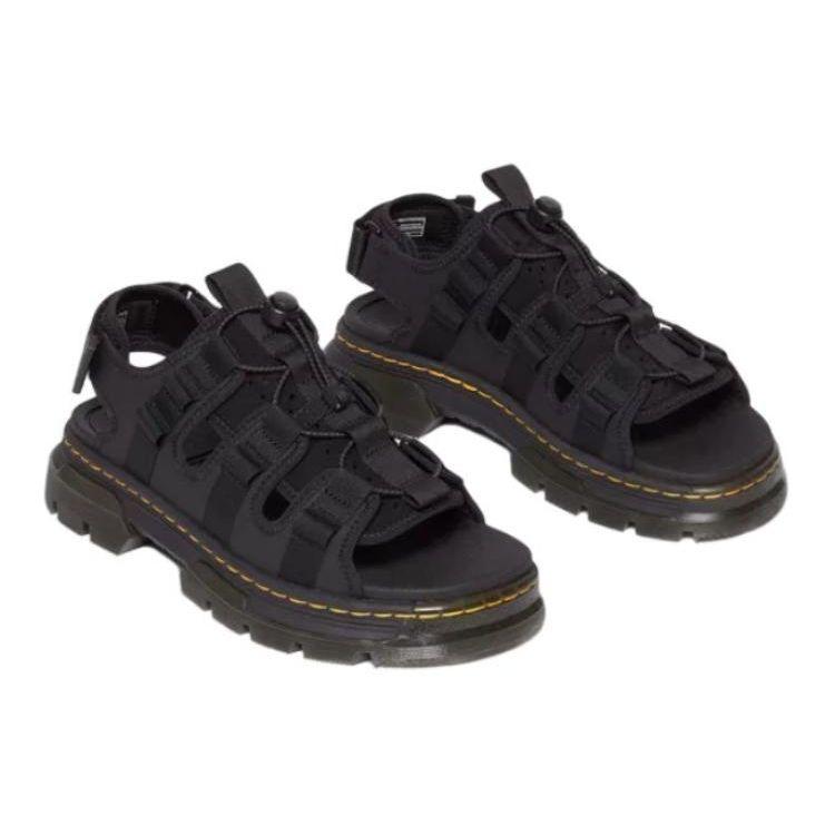 Доктор. Модные Удобные Пляжные Сандалии Martens Унисекс Сандалии Черные 31578001