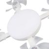 with Remote Control Socket Fan Light 3 Colors Lamp Plug in Ceiling Fan  Living Room