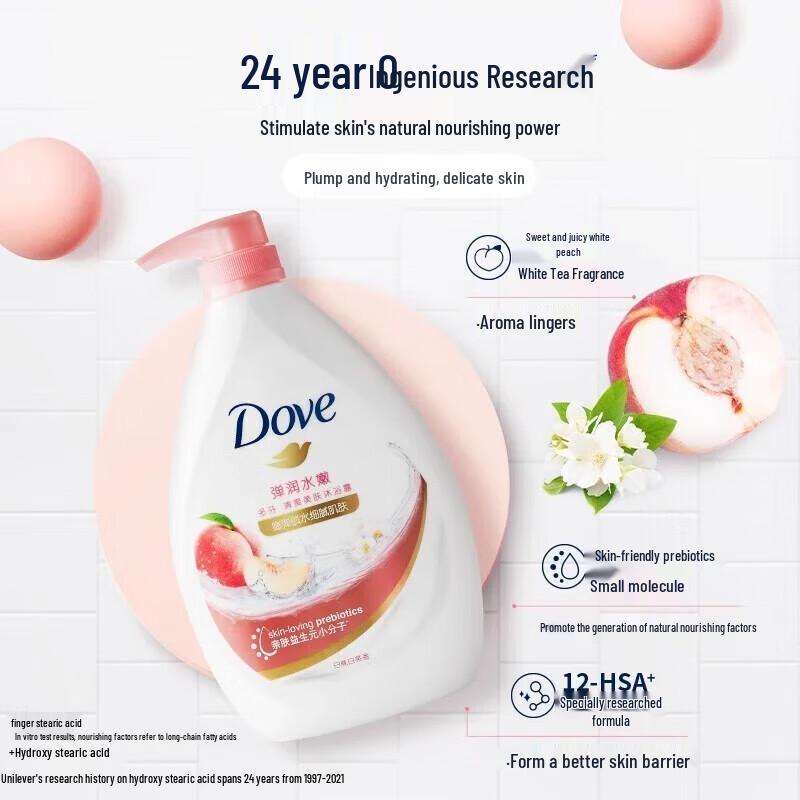 Dove Refreshing & Moisturizing Papaya Body Wash