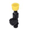 3PCS G3/8 Male Thread Spray Nozzles Irrigation AntiDrip Straight Nozzle Electric Sprayer Parts
