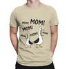 Mom Seagull Funny Mama Seagulls Mothers Day T Shirts Unisexs Cotton Funny Tshirts O Neck Tee Shirt Short Sleeve Tops Plus Size