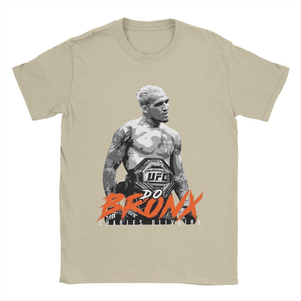 Мужская Женская Бразилия Чарльз Оливейра Клуб Боксерская Футболка Наряд Смешная 100% Хлопковая Футболка Футболка Одежда Графическая Печать