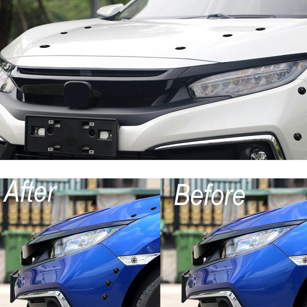 2x универсальная автомобильная кнопка блокировки капота-капота-штифта-зажима универсальная автомобильная быстросъемная защелка для защелки капота-внешняя часть-аксессуар