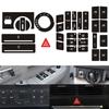 5 Pcs Button Repair Stickers Decals Worn Switches Replacement For A2 1996-2003 Button Stickers Interior Replacement Parts