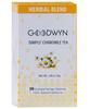 Чай Goodwyn с ромашкой для сна (20 чайных пакетиков) | Цветы настоящей ромашки | Травяной чай без кофеина | Способствует расслаблению, спокойствию, снятию стресса