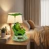 Cute Cartoon Frog Rocking Chair Ornament Resin Bobble Chair Decor Decorative Desk Ornament  Bedroom