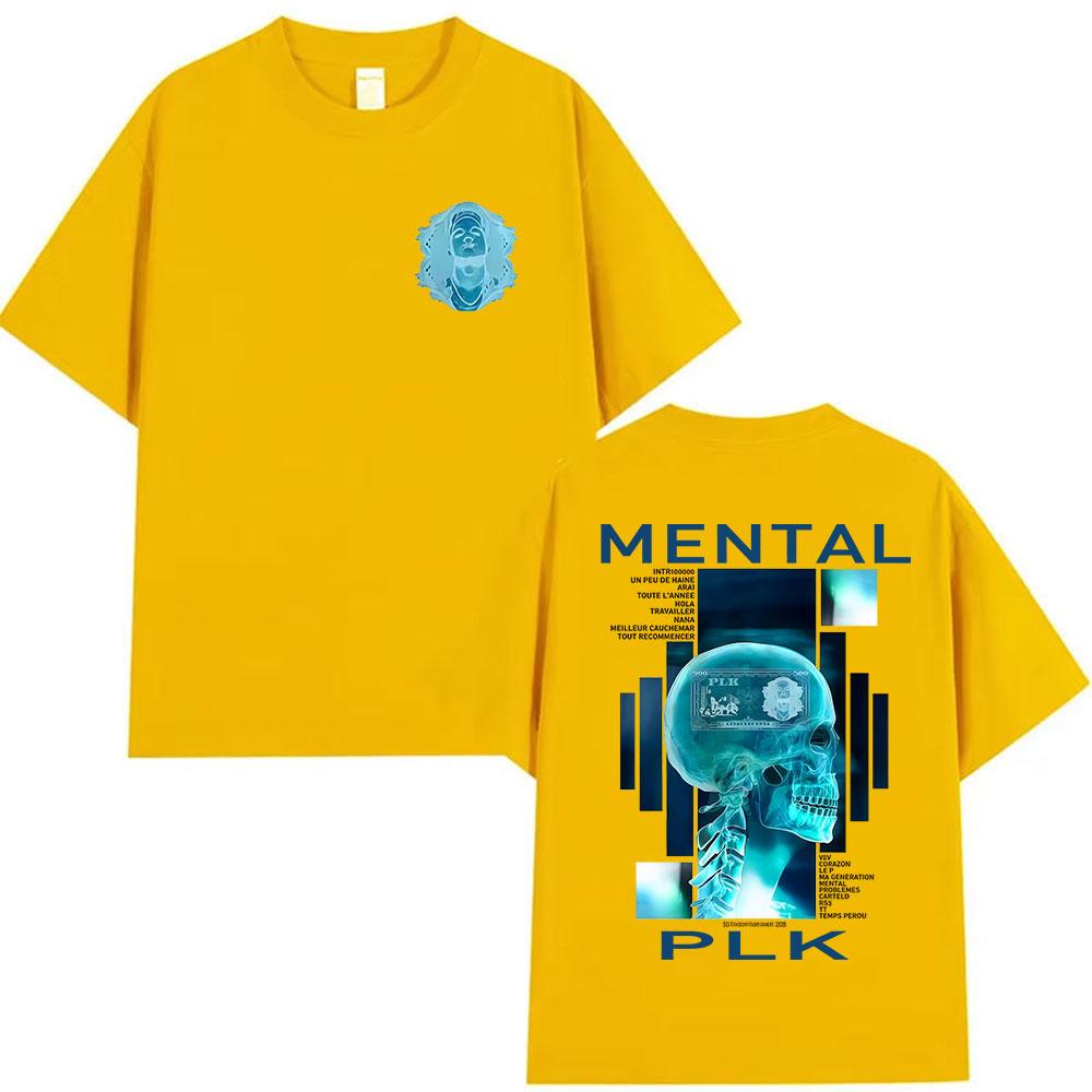Rapper UnisexTAL PLK Album 2025 Merch T Shirt Unisex's Gothic Fashion Short Sleeve T-shirt Unisex Retro Style Oversized Cotton Tshirts
