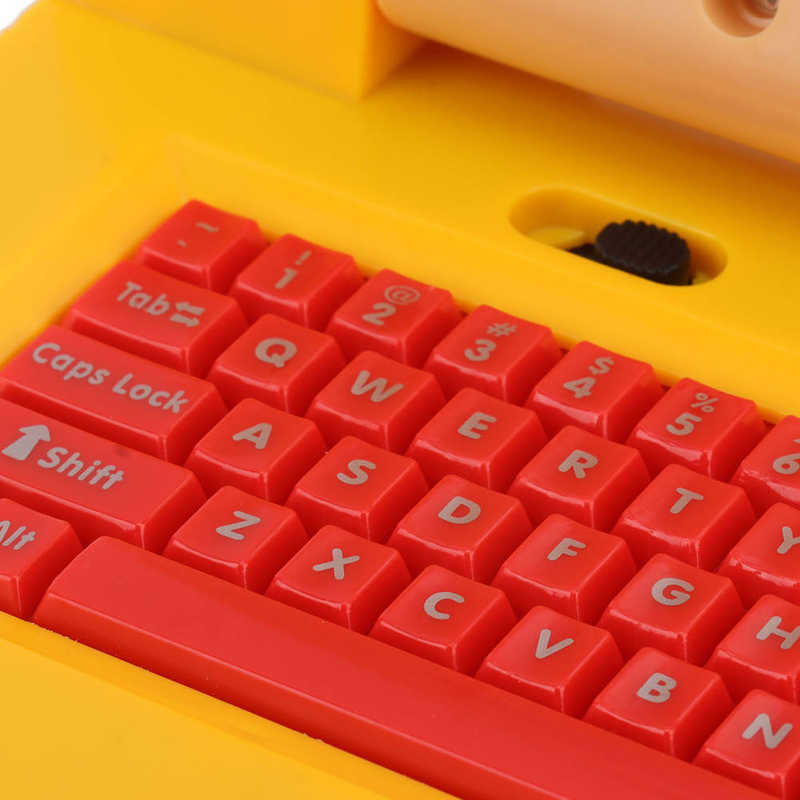 Kids Learning Laptop LED Electronic Learning Machine With Music And Light Cognitive Educational Toy Gift For Children