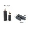 Разъем RCA Male на 3,5 мм 6,35 мм 6,5 мм female 3Pole Stereo Female Jack кабельный разъем адаптер 6,35 3,5 аудио M/F аудио штекер