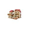 Набор Sylvanian Families «Дом с красной крышей» Deluxe с секретным чердаком, Игрушечный кукольный домик для детей от 3 лет