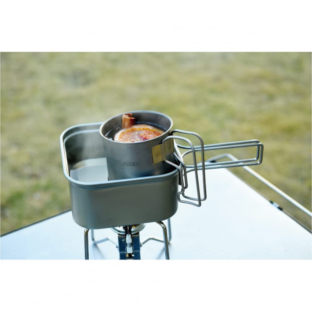 UNIFLAME 666203 Titanium Single Mug, 650 ml