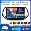Android 14 Автомагнитола Carplay Auto для Jeep Compass 2017 2018 2019 GPS Навигация Стерео Мультимедийный Видеоплеер Камера 360 WIFI