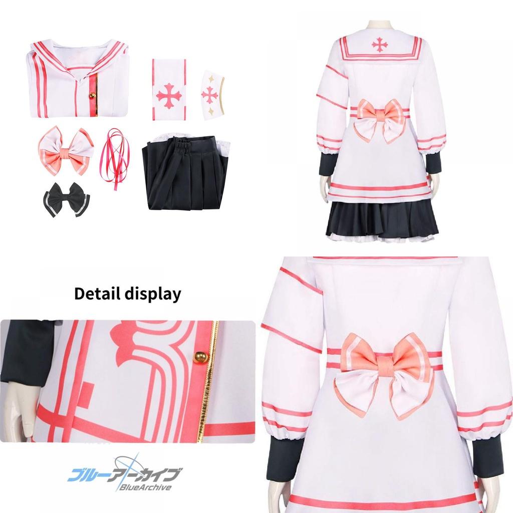 Костюм для косплея медсестры Квины, платье горничной в стиле лоли для аниме и игр