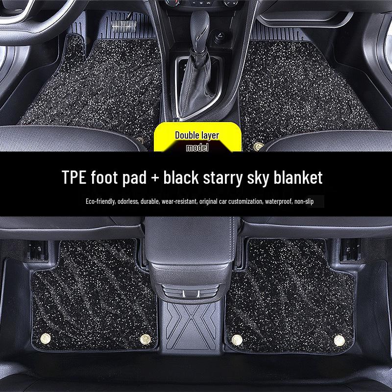Skoda Octavia Pro Waterproof TPE Car Floor Mats for Models 2016-2025
