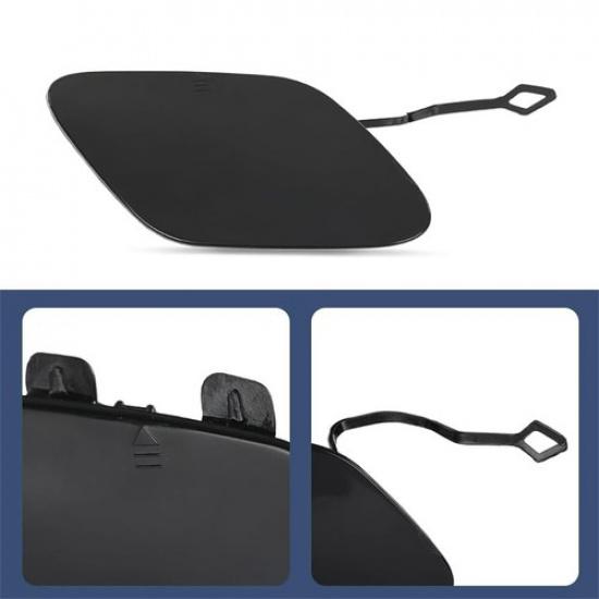 Car Front Bumper Tow Hook Eye Cover For Mercedes W212 E250 E350 E400 E550 14-16