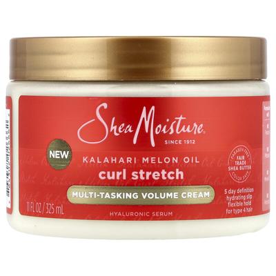 Curl Stretch Multi-Tasking Volume Cream, For Type 4 Hair, Kalahari Melon Oil, 11 Fl Oz (325 Ml)