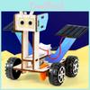 Wooden Simulated Lunar Rover Assembly Model Material Set Children Puzzle Toys