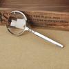 8X Magnifying Glass Metal Crafts Classic Magnifier Optical Elements Handheld Magnifier  Gifts