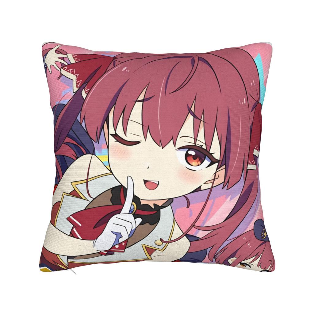 Hot Girl Kawaii Sakura Miko Pillow Cover  Comfy Cushion Cover Morden Pillow Case For Sofa Bedroom Home Decor