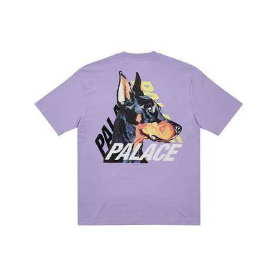 P-3K-9 Футболка с логотипом Dog Graphic Tee унисекс, цвет фиолетовый P22TS172