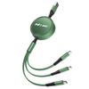 100W Fast Charger 3-in-1 Data Cable Car USB Charging Accessories For Hyundai Palisade Bayon Tucson Inster NEXO Creta i30 i20 i10 P40