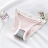 Women's Cotton Lace Briefs Mid Waist Sexy Seamless Comfort Panty Seduction Charming Bikini Panties
