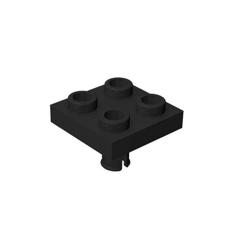 10pcs 2476 2x2 with Bottom Pin Building Blocks MOC Technical Accessories Compatible with Brick Children Toys Gift