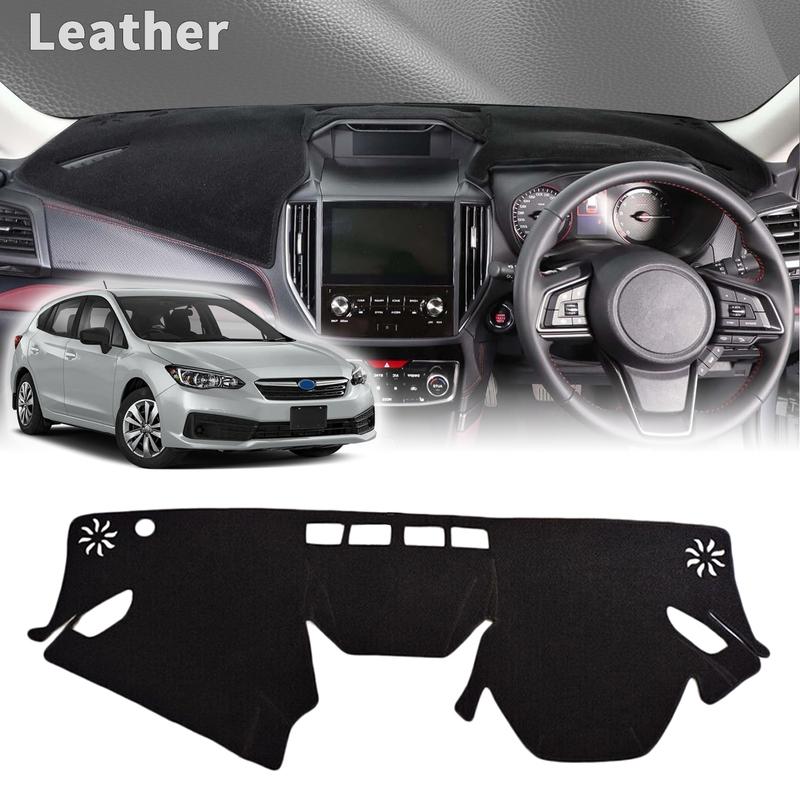 fit for Subaru Impreza 2017 2018- Car Accessories Dashmat DashMat Sunshade Dashboard Cover Pad Protective Carpet Leather