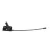 Hood Bonnet Release Cable with Pull Handle 68257542AA Flexible Bonnet Pull Release Cables Metal Black