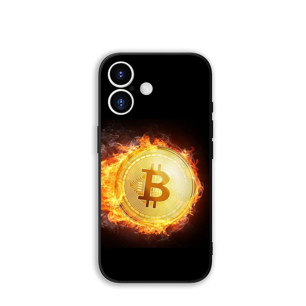 Phone Cover Bitcoin BTC for Motorola Moto G54 G05 G24 G45 G55 G75 G85 G15 G57 G86 Power Edge 50 30 Ultra Fusion neo Pro Case