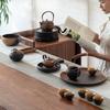 Керамический набор для кунг-фу чая Wanqiantang Bodhi Xiangdai с подносом на 6 персон
