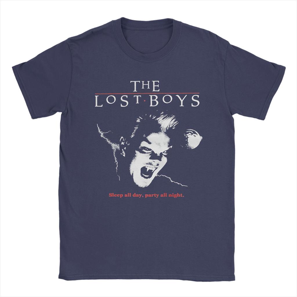 The Lost Boys Men T Shirts Vintage Tee Shirt Short Sleeve Crew Neck Tshirts 100 Cotton Birthday Present Clothes
