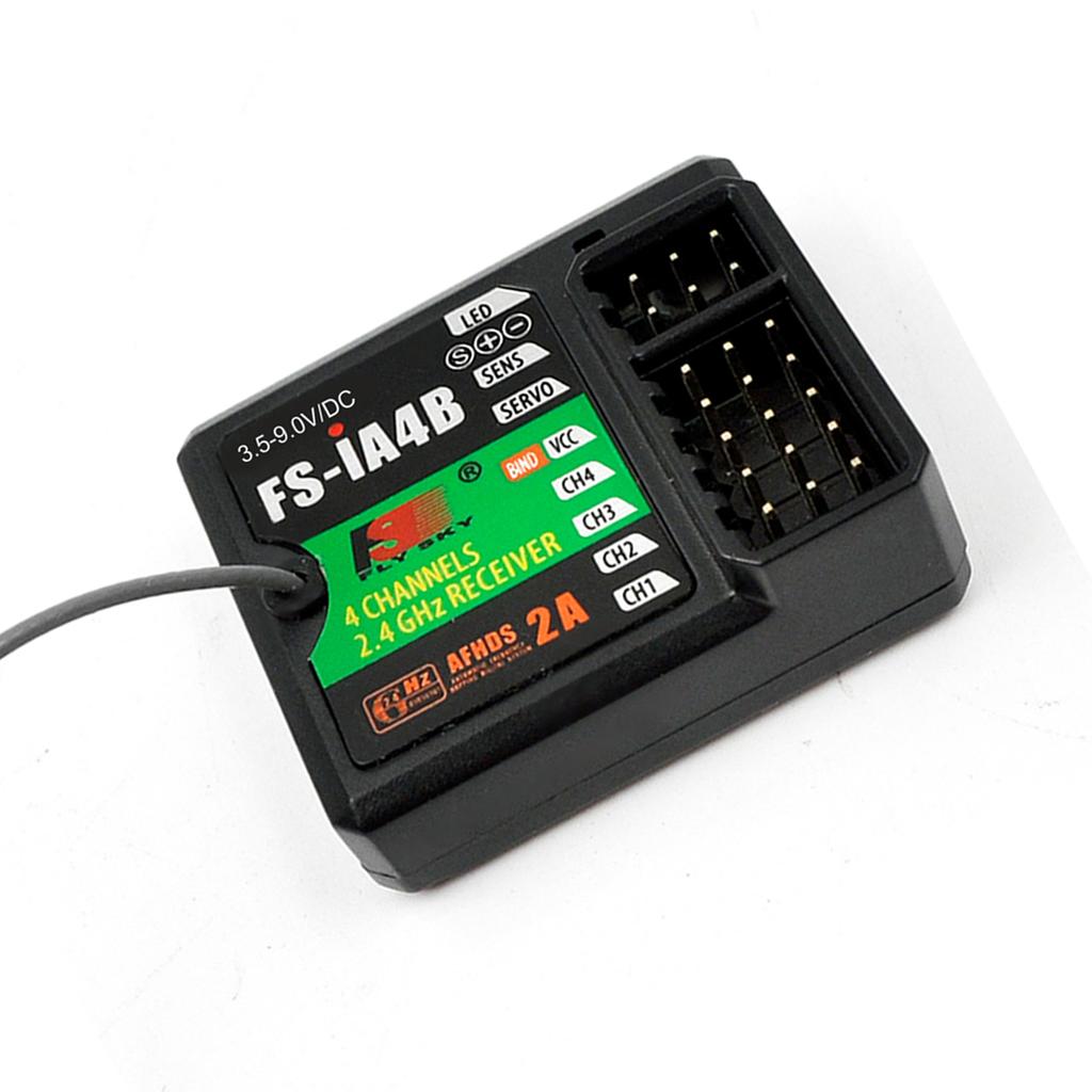 FS-iA4B RC Car Boat Receiver 2.4GHz 4CH 3.5-9.0V for FS-I10 FS-I6 FS-GT2F FS-GT2G FS-IT4S FS-I6S System Remote Controller