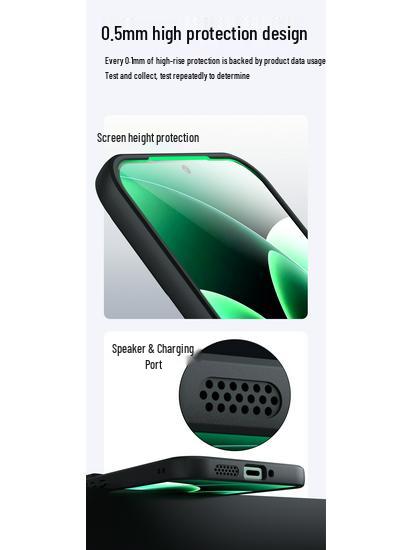 Матовая, приятная для кожи, с подушкой безопасности, чехол для телефона Xiaomi 17 Pro для Poco F7 Pro